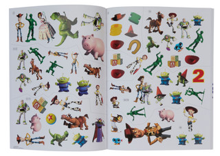 Thumbnail 3: Toy Story 350 plus Sticker Treasury Book  