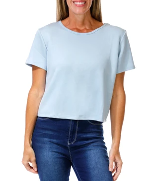 Thumbnail 1: Jessica Simpson Active Women's Active Soft Stretch Cutout Back Top 