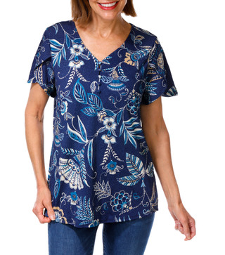 Thumbnail 1: Ava & Grace Women's Floral Print Top  