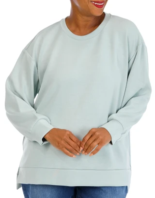 Thumbnail 1: MAGASCHONI Women's Plus Solid Top  
