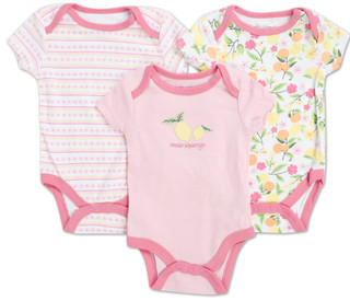 Thumbnail 1: Kyle & Deena Baby Girls 3 Pk Creepers  