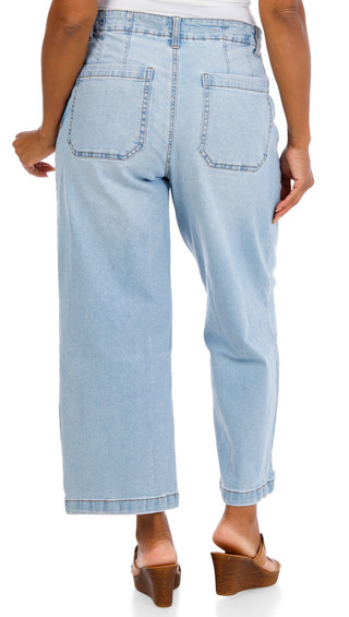 Thumbnail 2: Sanctuary Women's Plus Wide Leg Jeans  