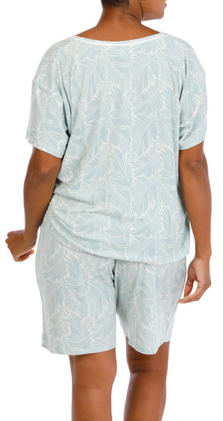 Thumbnail 2: IZOD Women's Plus 2 Pc Pajama Shorts Set  