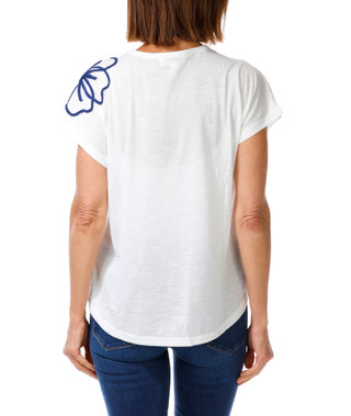 Thumbnail 2: Anneliese Women's Embroidered Flower Top 