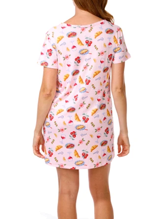 Thumbnail 3: JACLYN Women's Printed Nightgown  