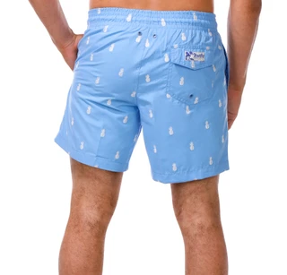 Thumbnail 2: Trunks Men's Embroidered Pineapple Print Swim Shorts 