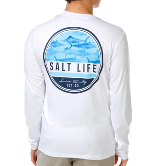 Thumbnail 2: Salt Life Men's Outdoor Fishing Shirt  