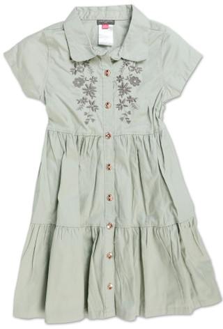 Thumbnail 1: Vince Camuto Girls Tiered Button Down Dress 