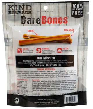 Thumbnail 2: Kind Rewards 12 Pk Bacon & Cheese Rolls Pet Treats  