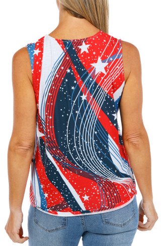 Thumbnail 2: Onque Women's Americana Sleeveless Top  