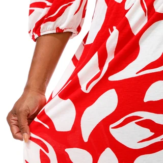 Thumbnail 2: HARLOW & ROSE Women's Plus Floral Dress 