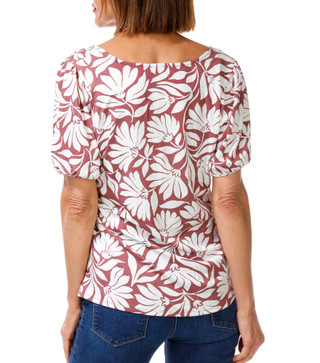 Thumbnail 2: PerSeption Concept Women's Floral Print Top  