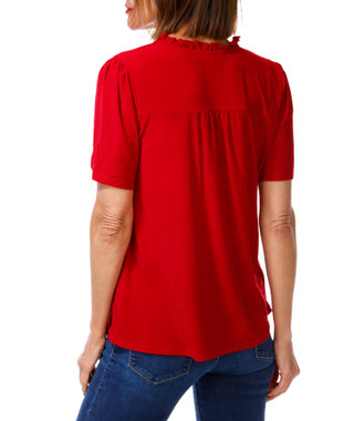 Thumbnail 2: PerSeption Concept Women's Solid Short Sleeve Top  