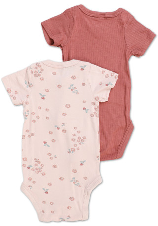 Thumbnail 2: Gerber Baby Girls 2 Pk Creepers  