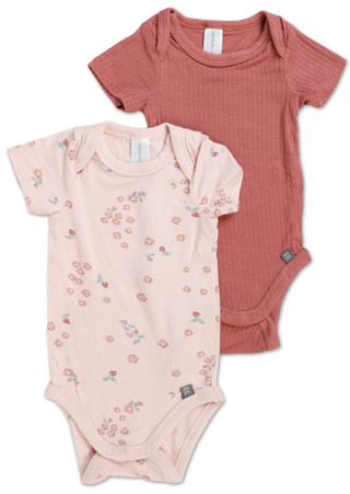 Thumbnail 1: Gerber Baby Girls 2 Pk Creepers  