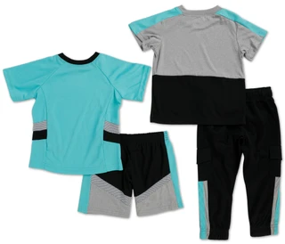 Thumbnail 2: Body Glove Toddler Boys 4 Pc Shorts Set  