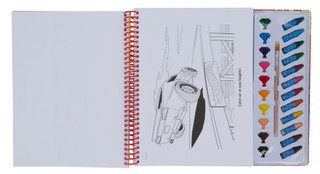 Thumbnail 2: Hot Wheels Paint & Color Deluxe Poster Book 