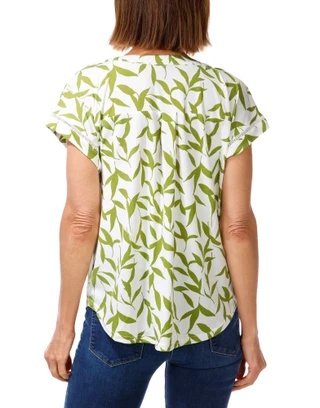 Thumbnail 2: Fifty Street Women's Floral Print Top 