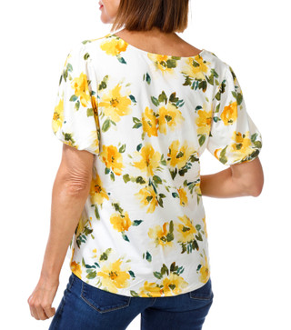 Thumbnail 2: PerSeption Concept Women's Floral Print Top  