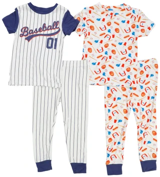 Thumbnail 1: Tahari Toddler Boys 4 Pc Pajama Pants Set  