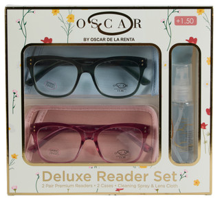 Thumbnail 1: OSCAR DE LA RENTA 5 Pk Deluxe Reader Glasses  