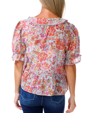 Thumbnail 2: Cece Women's Ruffled Tiered Peplum Top 
