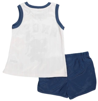 Thumbnail 2: STITCH Girl's 2 Pc Angel Basketball Top Short Set 