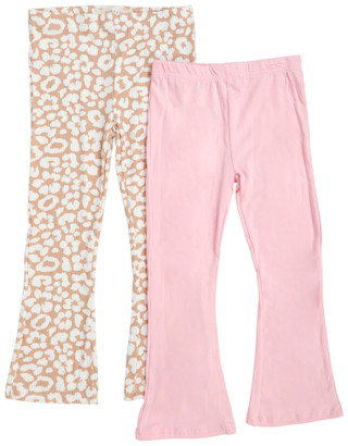 Thumbnail 1: B TWEEN Little Girls 2 Pk Flare Leggings Set 