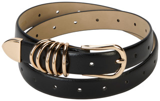Thumbnail 1: Vince Camuto Women's Perforation Hold Belt w/ Drop Loops 