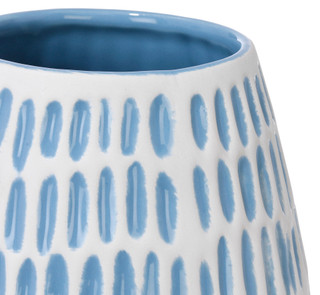 Thumbnail 2: Bluestone Decor 7x12 Ceramic Dash Vase 
