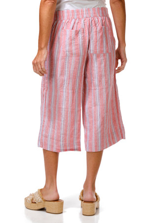 Thumbnail 3: Coral Bay Petite Yard Stripe Capris 