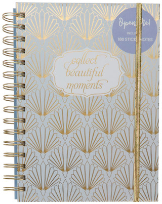 Thumbnail 4: PAPER STUDIO Collect Beautiful Moments Spiral Notebook w/ Pen  