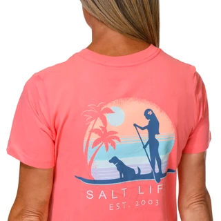 Thumbnail 2: Salt Life Women's Short Sleeve Graphic Crew Neck Tee 