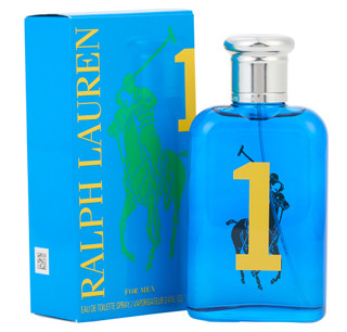 Thumbnail 1: Ralph Lauren Big Pony Blue #1 Men's Eau de Toilette - 3.4 fl oz 