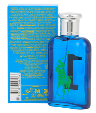 Thumbnail 2: Ralph Lauren Big Pony Blue #1 Men's Eau de Toilette - 3.4 fl oz 