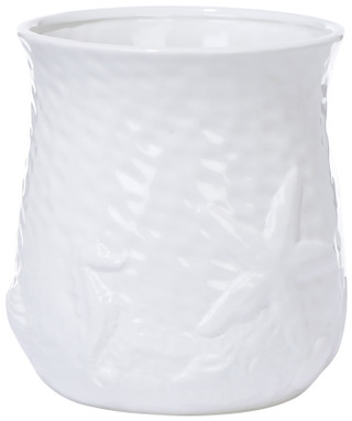 Thumbnail 2: Sand + Sea Ceramic Coastal Utensil Crock 