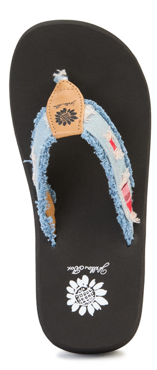 Thumbnail 4: Yellow Box Womens Faris Flip Flop Sandals 