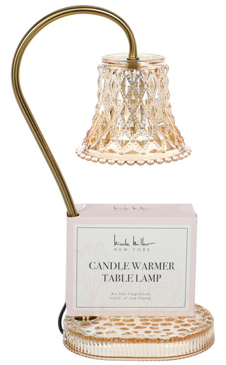 Thumbnail 2: Nicole Miller Candle Warmer Table Lamp 