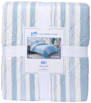 Thumbnail 1: Southern Tide 90x92 Westlake Quilt 