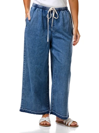 Thumbnail 1: CITY BLUES Women's Pull-On Lounge Pants 
