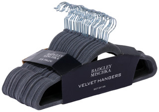 Thumbnail 3: BADGLEY MISCHKA 35 Pk Velvet Hangers Set 