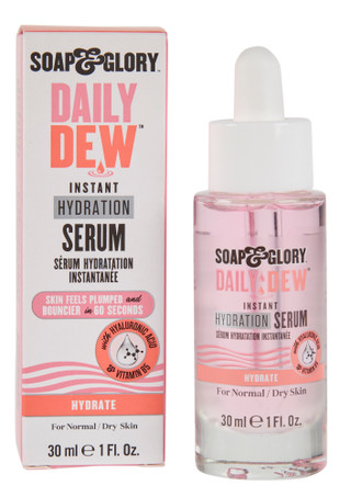 Thumbnail 1: SOAP & GLORY Daily Dew Instant Hydration Serum - 1 fl oz 