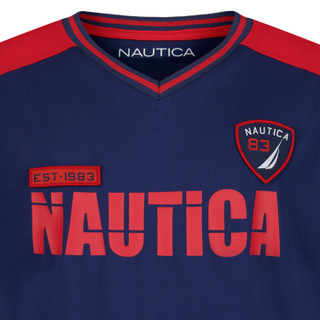 Thumbnail 4: Nautica Big Boy's Short Sleeve Branded Jersey 