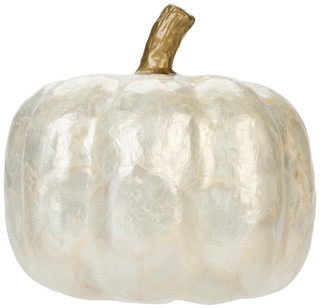 Thumbnail 2: Autumn Grove 9 in Capiz Pumpkin Home Accent 