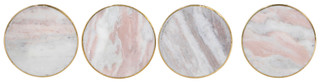 Thumbnail 2: Total Home Ltd. 4 Pk Marble Coasters 