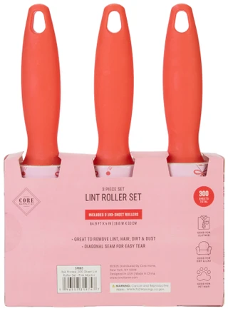 Thumbnail 2: Core Supply Co. 3 Pc Lint Roller Set 