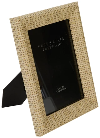 Thumbnail 2: Perry Ellis 5x7 Woven Picture Frame 