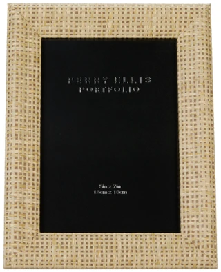 Thumbnail 1: Perry Ellis 5x7 Woven Picture Frame 