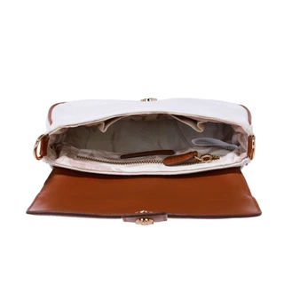 Thumbnail 3: TOMMY BAHAMA Canvas Flap Crossbody w/ Double Straps 