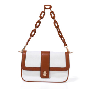 Thumbnail 5: TOMMY BAHAMA Canvas Flap Crossbody w/ Double Straps 